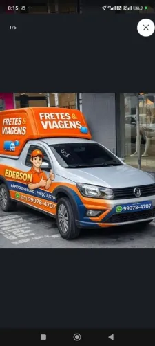 Pequenos fretes, viagens e encomendas, a partir de 40 reais.