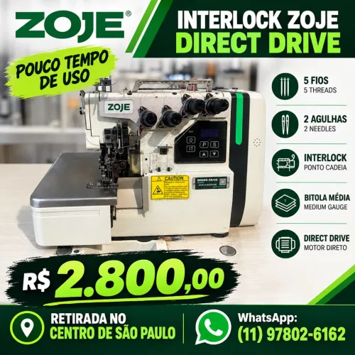 Vendo máquina Interlock