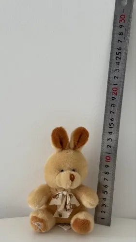 Coelho de Pelúcia Beige Fofinho! ?