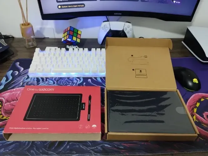 Mesa Digitalizadora Wacom One CTL-472 ? Ótimo Estado