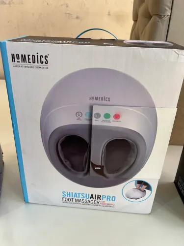 Massageador para os pés shiatsu air pro foot masaager  com aquecimento