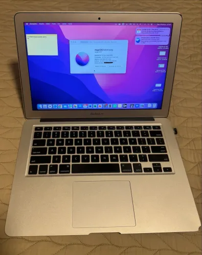 Macbook air 2015 i7 8gb ram 512gb/hd