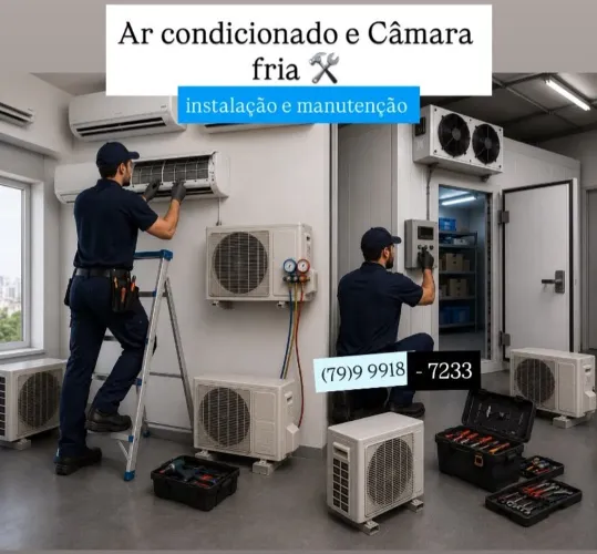 Ar condicionado e Câmara fria