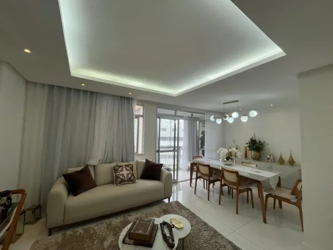 CAMPO GRANDE 3 quartos, suíte,107m², varanda, armários, NASCENTE