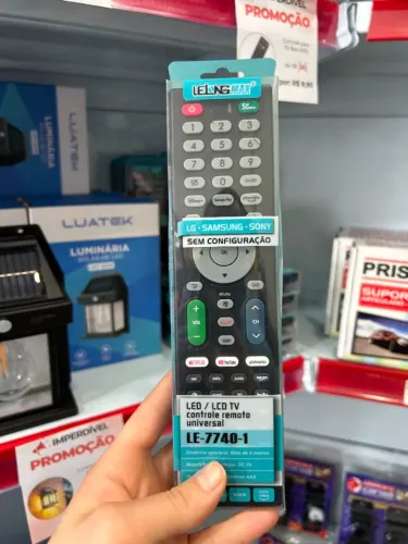 Controle Remoto para TV Universal Samsung LG e mais