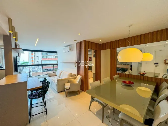Apartamento de 03 quartos montado e decorado na Praia da Costa.