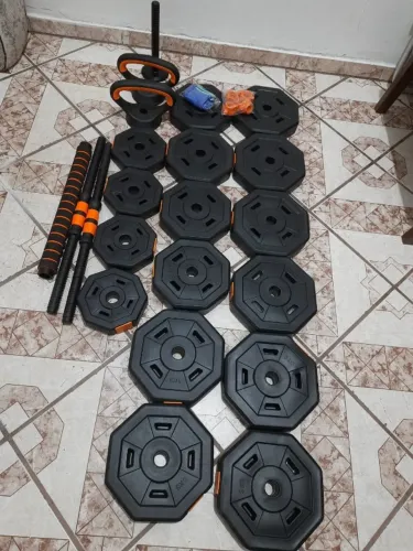 Kit de Halteres para Musculação
