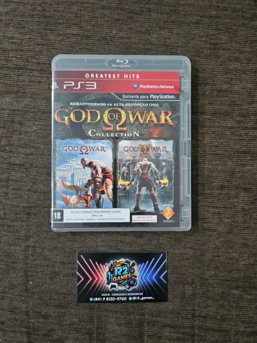GOD OF WAR COLLECTION  (PS3) JOGO 