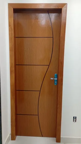 PROMOÇÃO IMPERDÍVEL - PORTA DE MADEIRA FRISADA 60CM 70CM 80CM