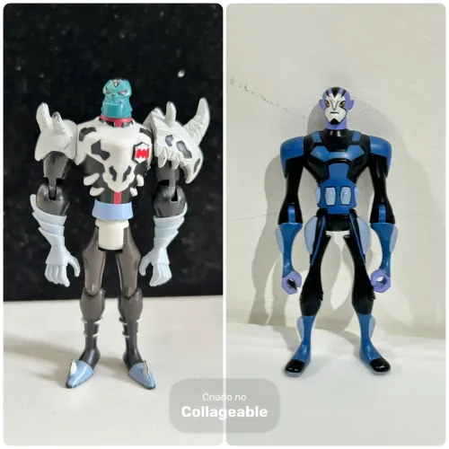 2 bonecos Ben 10 originais