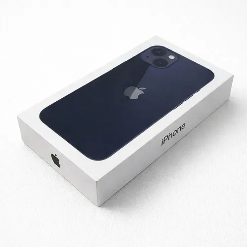 Caixa Original Apple iPhone 13 Meia Noite - Somente a embalagem