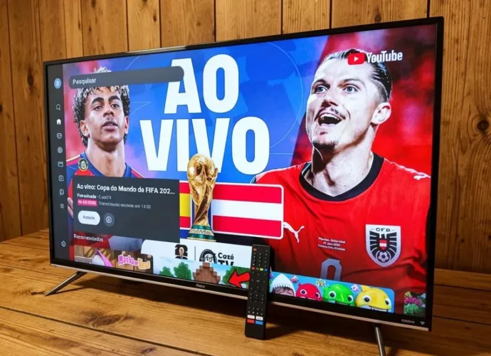 Smart gigante de 50 4K PHILLCO