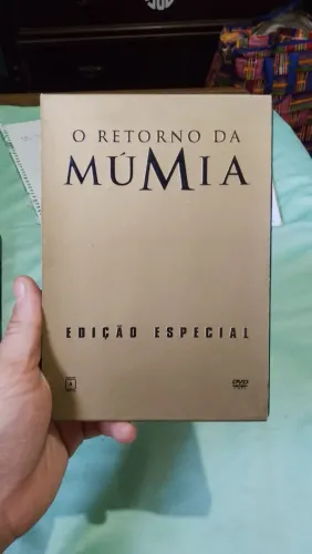 DVD O Retorno da Múmia - Edição Especial, Com Luva (Original)