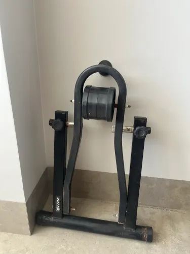 Rolo de treino dobrável (suporte para andar de bicicleta parada) 