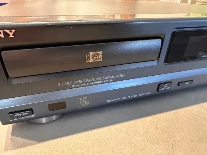 Cd Player Sony Cdp-m19 - Raro - Único Dono - Japan - Revisado