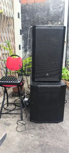 Mini PA profissional Sub e Alta.