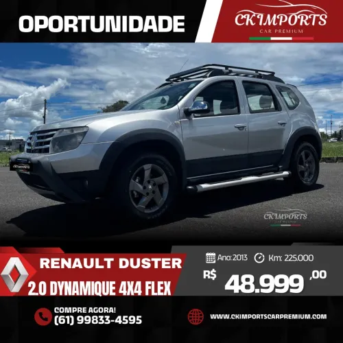Renault Duster Dynamique 4X4 2.0 Hi-flex 16V MEC 2013