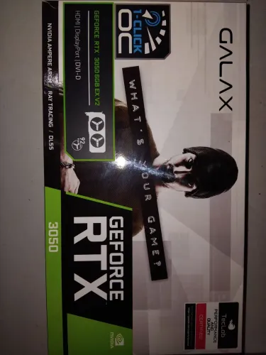 Placa de video RTX3050 6GB