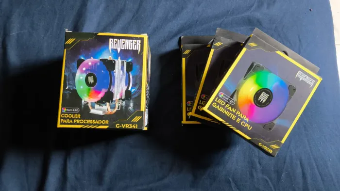 Kit 3 Fans + 1 Air Cooler REVENGER