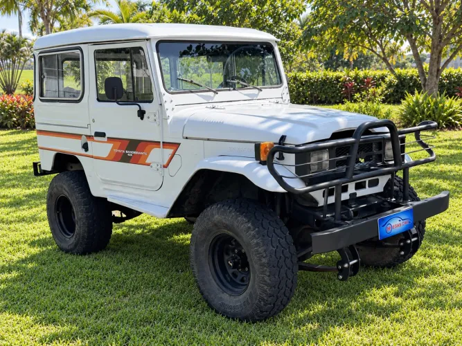 Toyota Band.Jipe Cap.de Aço Chas. Curto Diesel 1991