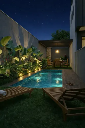 Casa duplex em Condominio fechado no Icarai 03 quartos 03 banheiros 02 vagas Piscina Deck