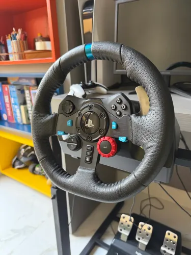 Volante + SUPORTE Logitech G29 Driving Force para PS5, PS4, PS3 e PC