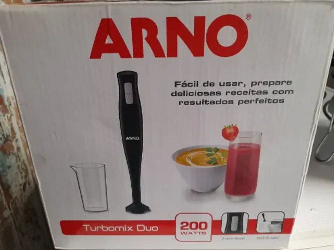 Mixer Arno Turbomix Duo 200W - Com Copo - Praticamente Novo!
