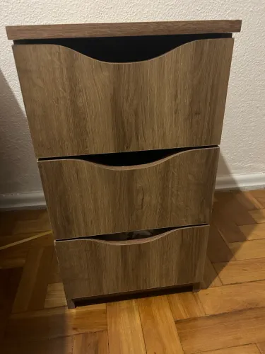 Dois gaveteiros 3 gavetas