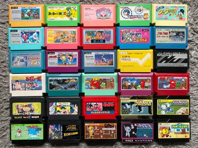 NINTENDINHO - FAMILY COMPUTER  - NES - JOGOS ORIGINAIS