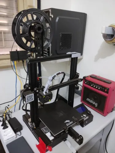 Impressora 3D Creality Ender 3 + Acessórios + Customizações