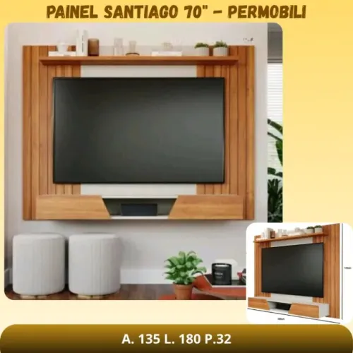 Painel Santiago 1.80m - Entrega e Monta na Hora