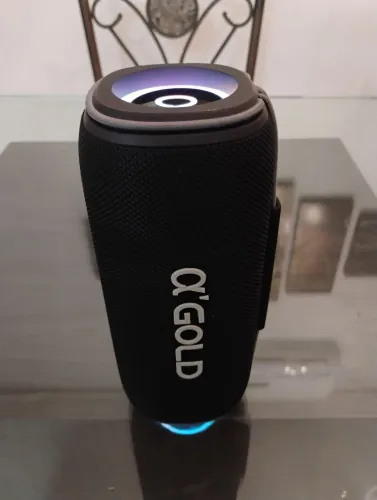 Caixa De Som A'gold Bass Boost Sm-07a 60w Alta Potência melhor JBL Bose Flip charge tribit