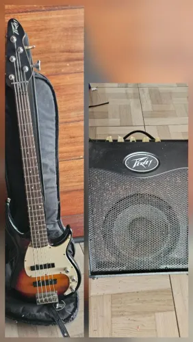 Baixo e Cubo Peavey