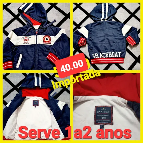 Jaqueta Infantil importada Linda. Tam de 1 a 2 anos 40.00 pix 