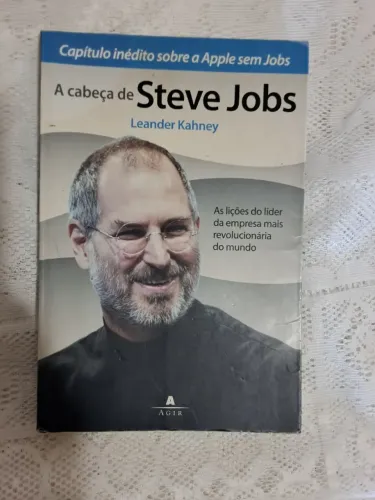 Livro "A cabeça de Steve Jobs" por Leander Kahney