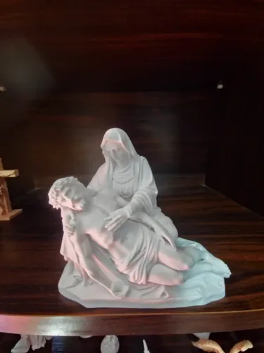 ESTATUA JESUS E MARIA REALISTA