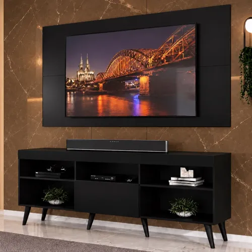 PROMOÇÃO Kit Sala PAINEL + RACK Novos