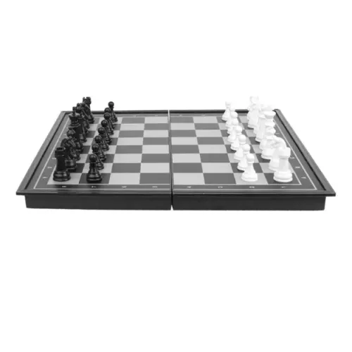 Jogo De Xadrez Tabuleiro Magnético Dobrável 32 Peças