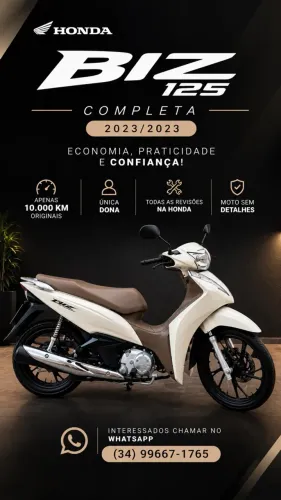 Honda Biz 125 EX/ 125 EX Flex 2023
