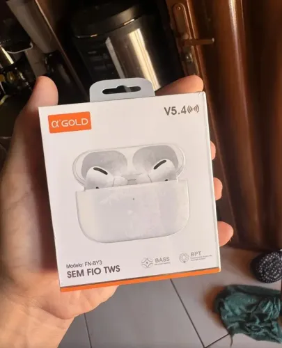 Fones bluetooth de qualidade novos na caixa