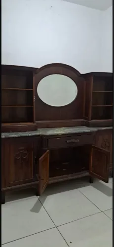 Estante antiga cristaleira Luiz XV