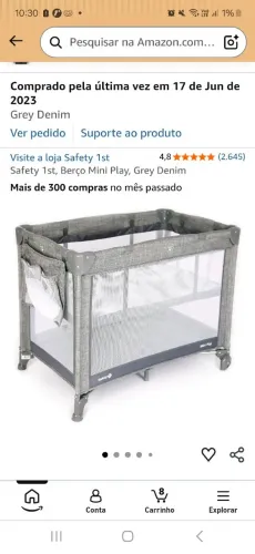 Berço desmontável Safety