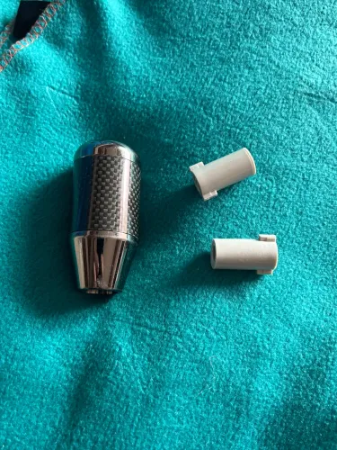 Manopla de câmbio razo carbon 