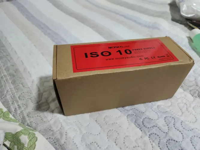 Fonte Para Pedais Mosky ISO10 Power Supply Nova