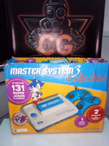 Console Master System 3 Collection - TecToy (131 Jogos na Memória)