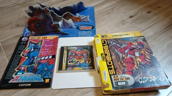 Cyberbots Full Metal Madness - Super Limited Edition - Sega Saturn - CIB