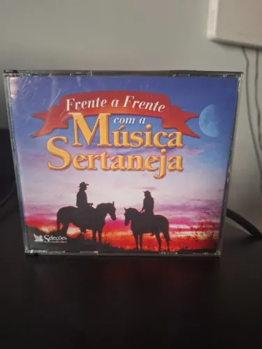 04 CDs Frente a Frente com a Música Sertaneja Seleções Readers Digest