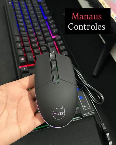 Kit Teclado e Mouse Gamer Shadow Strike Duo 