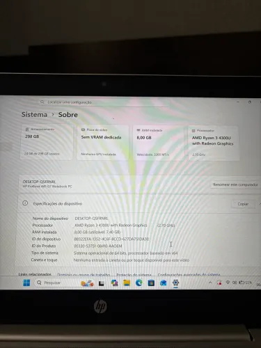 Notebook hp