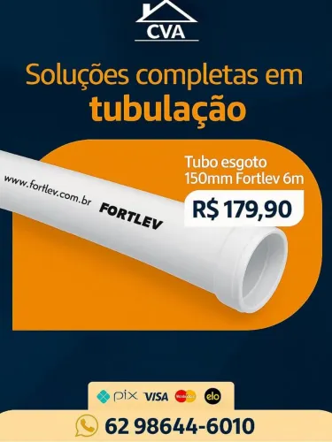 PROMOÇAO-TUBO DE ESGOSTO 150mm